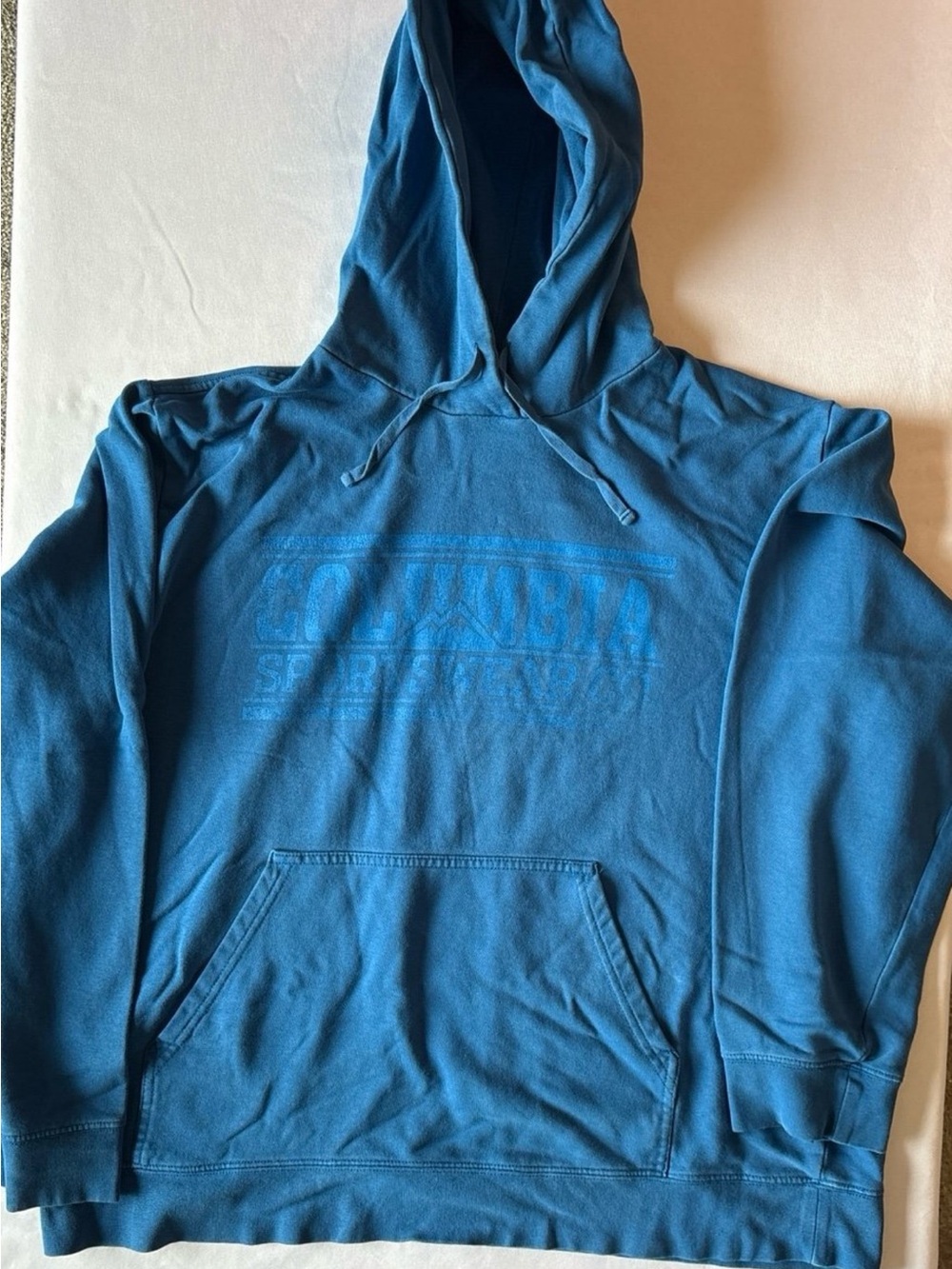Columbia Men's Blue Logo Pullover Hoodie